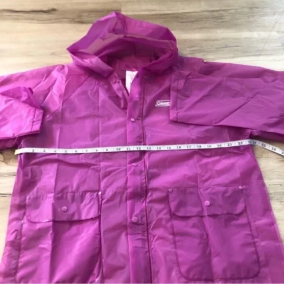 Pink Lightweight Coleman Rain Jacket - Picture 5 of 7